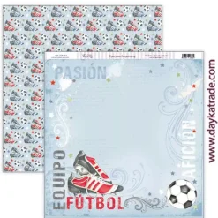 Papel SCP-654 Equipo Pasión por el Fútbol Dayka 30x30cm