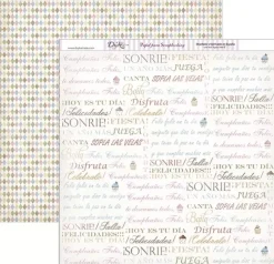 Papel SCP-034 Felicidades Dayka 30x30cm