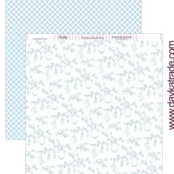 Papel SCP-277 Floral con pajaritos 30x30cm Dayka