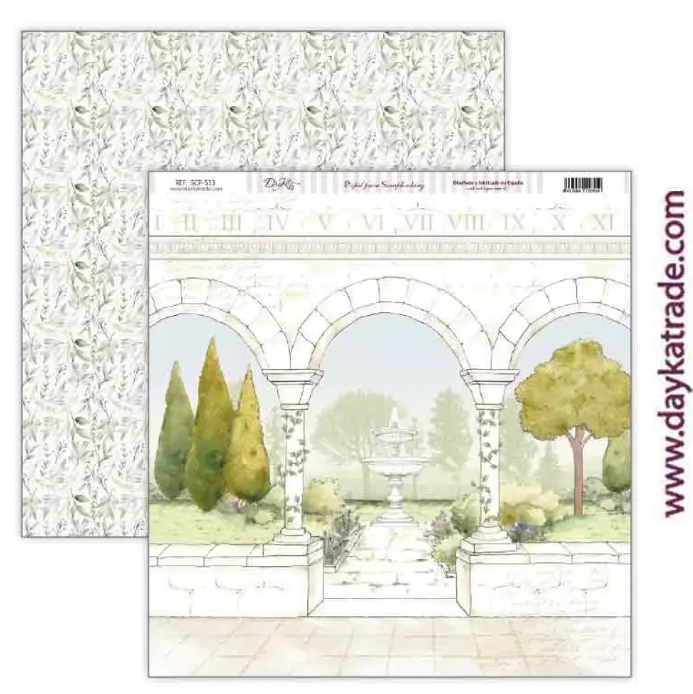 Papel SCP-533 Fuente Bendiciones Niño Dayka 30x30cm