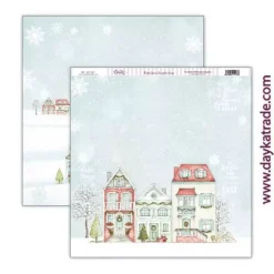 Papel SCP-507 Hogar Dulce Hogar Secretos de Navidad Dayka 30x30cm