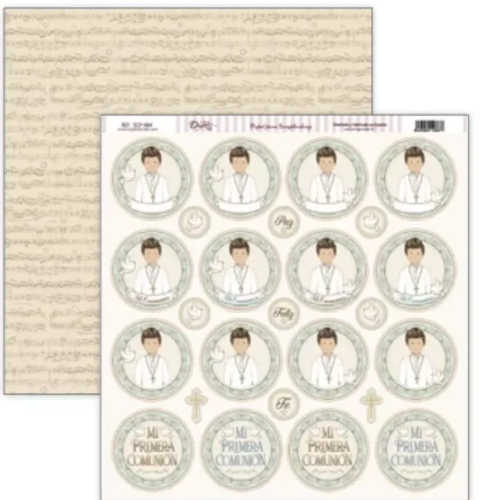 Papel SCP-484 Hoy Es Mi Día Niño Etiquetas Dayka 30x30cm