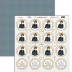 Papel SCP-488 Hoy Es Mi Día Niño Etiquetas Almirante Dayka 30x30cm