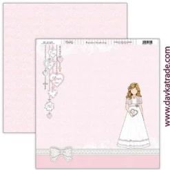 Papel SCP-676 Niña de comunión Amor y Fe Dayka 30x30cm