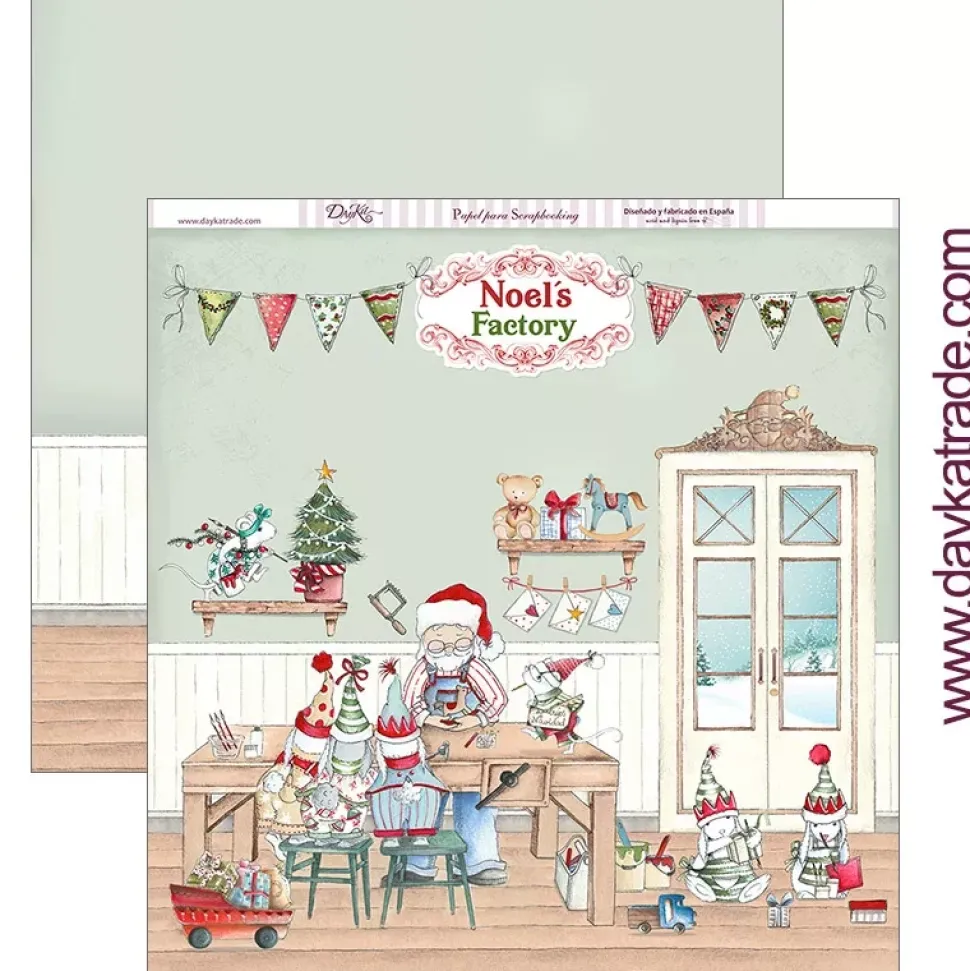 Papel SCP-284 Noel's Factory Dayka 30x30cm