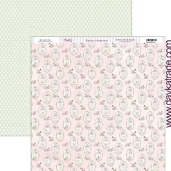 Papel SCP-373 Pájaros, jaula y círculos Dayka 30x30cm