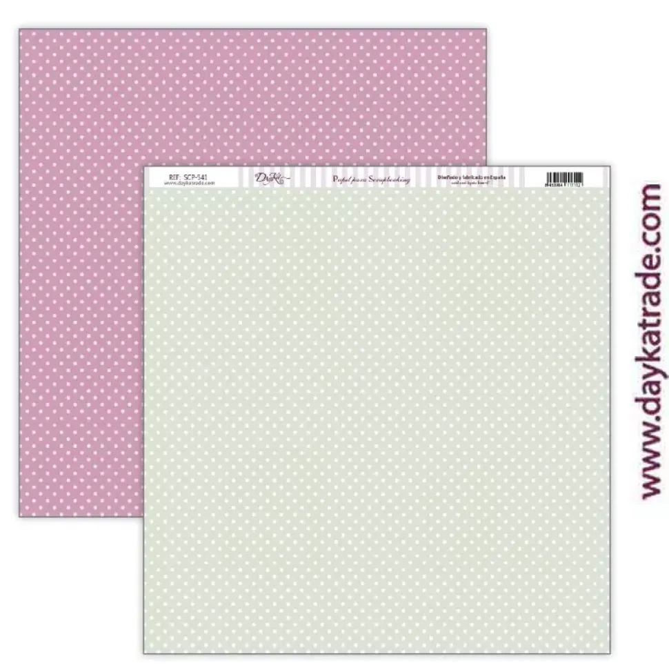 Papel SCP-541 Puntos Bendiciones Niña Dayka 30x30cm