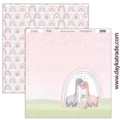 Papel SCP-602 Puro Amor Rosas Dayka 30x30cm