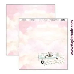 Papel SCP-500 Recién Casados Avioneta del Amor Dayka 30x30cm