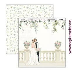 Papel SCP-498 Recién Casados Novios Dayka 30x30cm