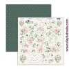 Papel SCP-502 Recién Casados Recortables Florales Dayka 30x30cm