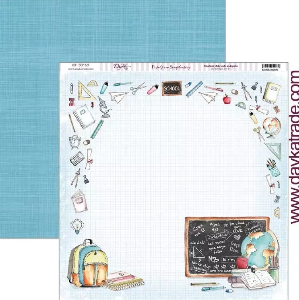 Papel SCP-327 School School Dayka 30x30cm