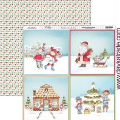 Papel SCP-343 Tarjetas Vive la Navidad Dayka 30x30cm