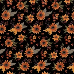 Papel Spooked Sunflowers Halloween Carta Bella 30x30cm