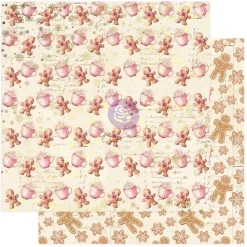 Papel Sweet Gingies 25 & Peppermint Prima Marketing 30x30cm