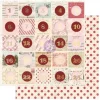 Papel Sweetest Advent 25 & Peppermint Prima Marketing 30x30cm