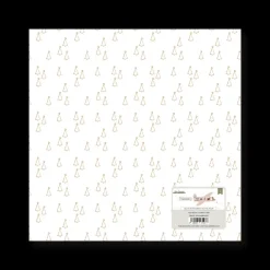 Papel Vellum Arbolitos Postcards Lora Bailora 30x30cm