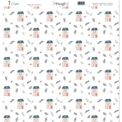 Papel Vellum Casitas Cocoloko 30x30cm