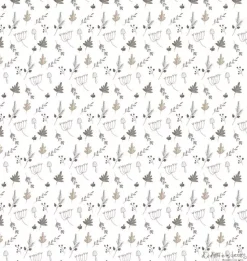 Papel Vellum Hojas Navideñas Aroma a Navidad El Altillo de los Duendes 30x30cm