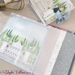 Papel Vellum VEL-008 Estrellas y Constelaciones Dayka 30x30cm