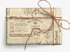 Papel Vintage Lettering Kartos 49,5x68cm