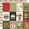 Papel 3"x4" Elements The Holiday Life Simple Stories 30x30cm