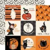 Papel 4"x4" Journaling Cards Halloween Fun Carta Bella 30x30cm