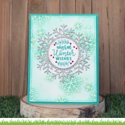 Pasta de Stencil White Lawn Fawn