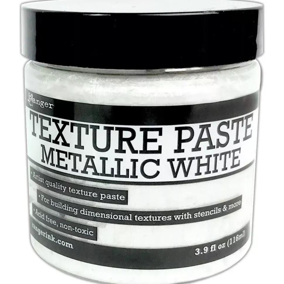 Pasta de Textura Metallic White Ranger 118ml