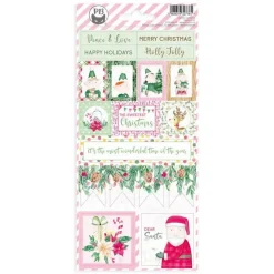 Pegatinas Banderines Santa's Workshop P13