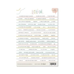 Pegatinas frases Little M Lora Bailora