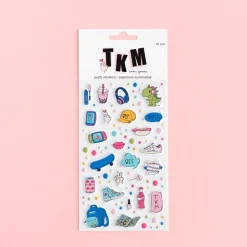 Pegatinas puffy Ilustraciones TKM Sami Garra