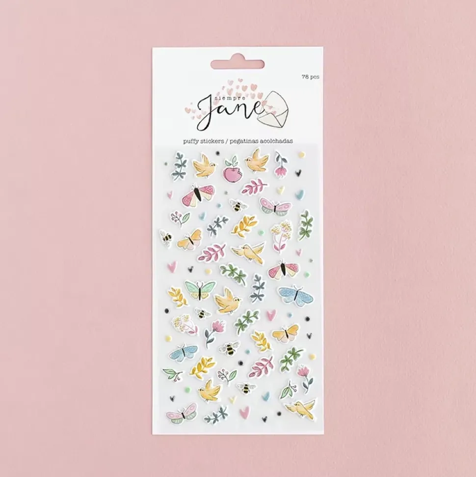 Pegatinas puffy Siempre Jane Sami Garra