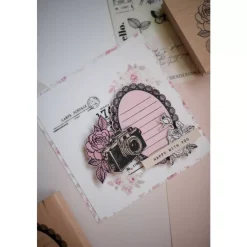 Pegatinas transparentes Motivos en Negro La Vie en Rose Florilèges Design