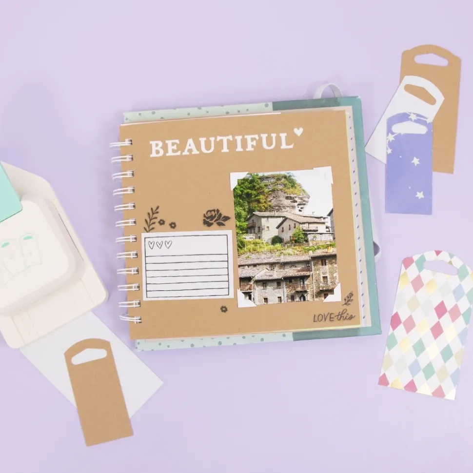 Perforadora 3 en 1 Tag de agujero ancho Craftelier