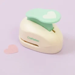 Perforadora corazón 1" (2,54 cm) Craftelier