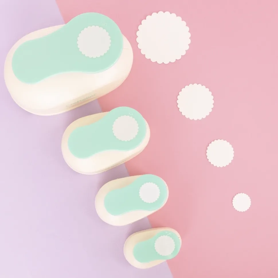 Perforadora Círculo Festoneado 2" (5 cm) Craftelier