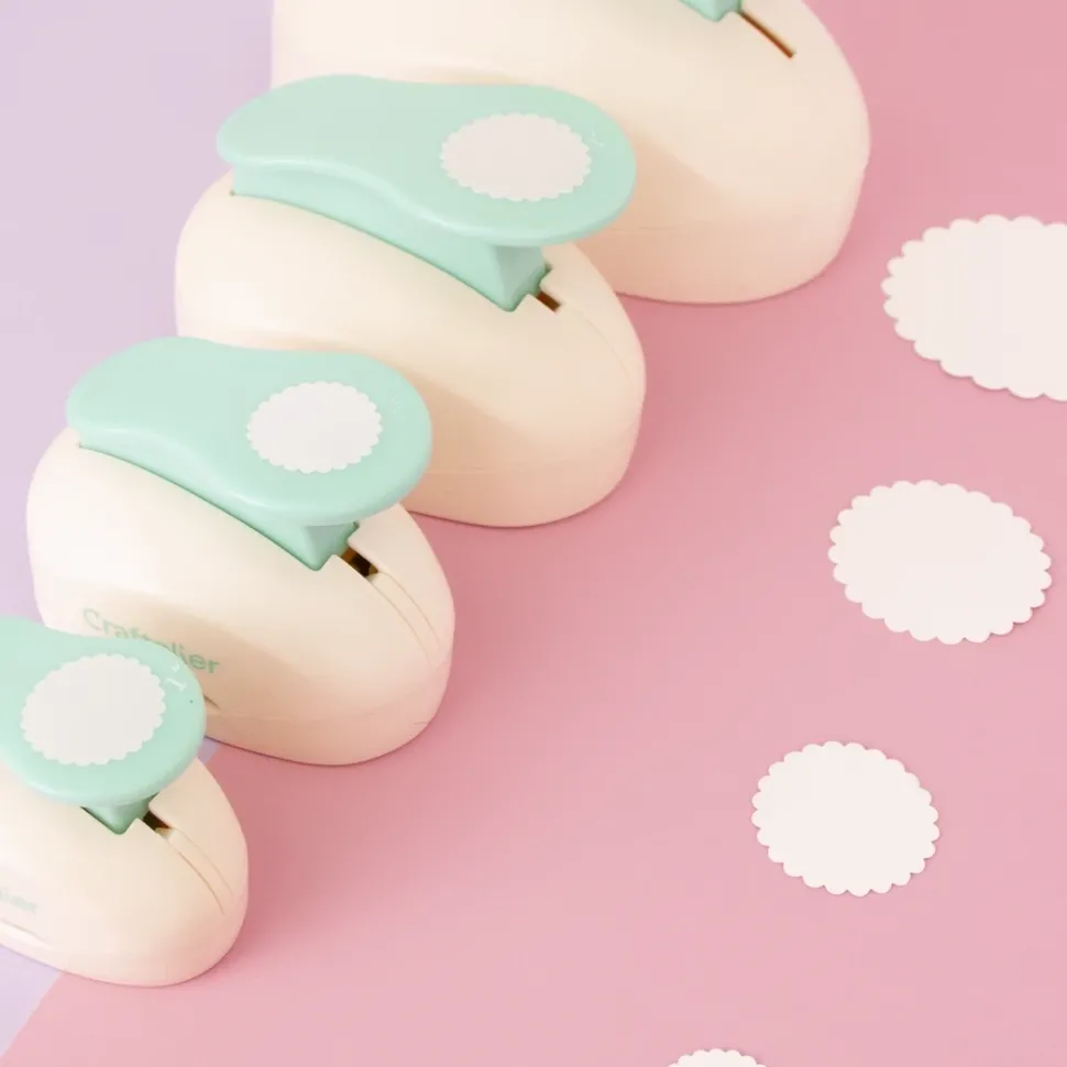 Perforadora Círculo Festoneado 2" (5 cm) Craftelier