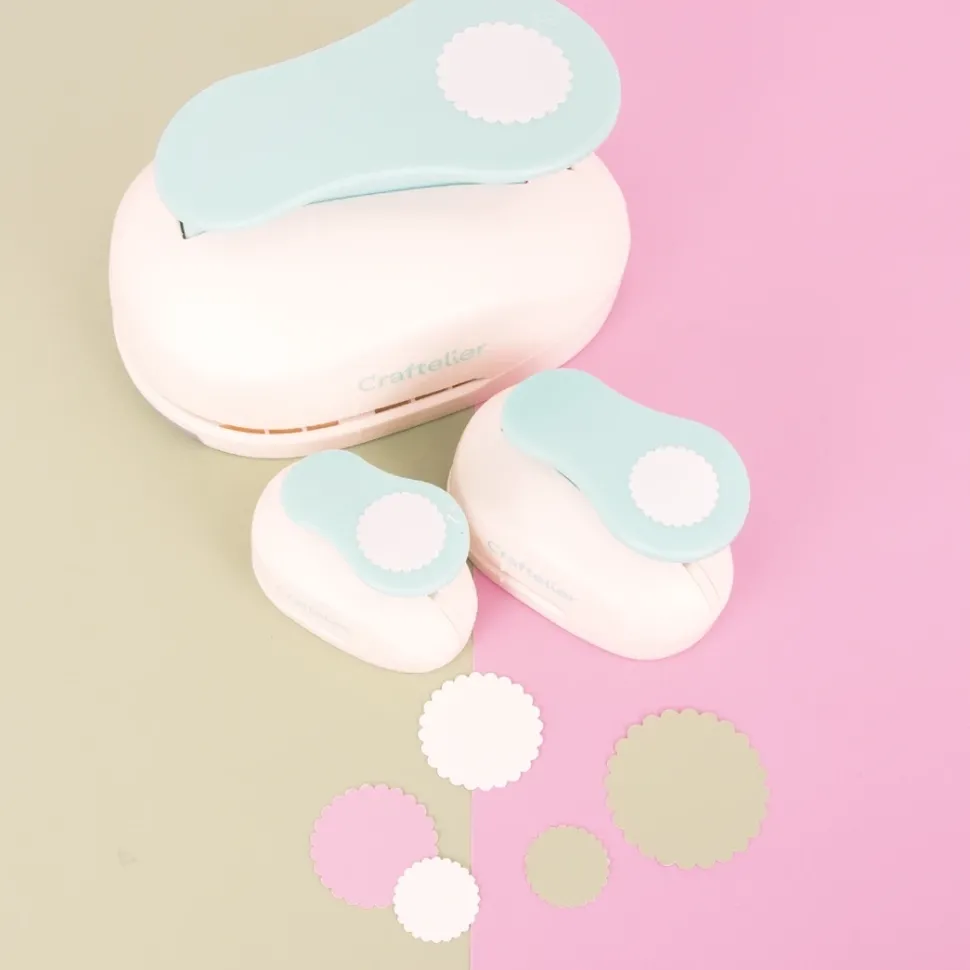 Perforadora Círculo Festoneado 2" (5 cm) Craftelier