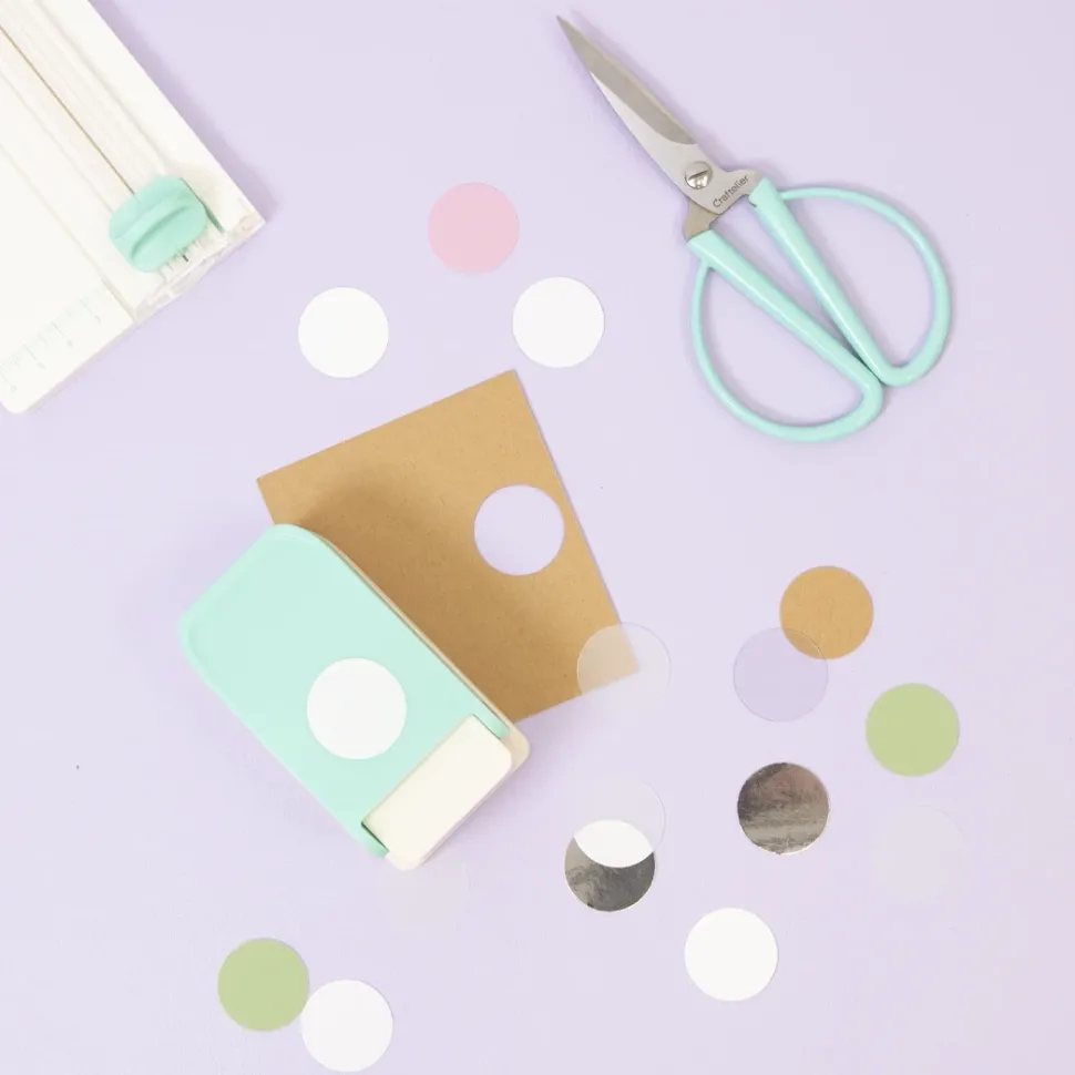 Perforadora multimaterial círculo 1" (2.54 cm) Craftelier