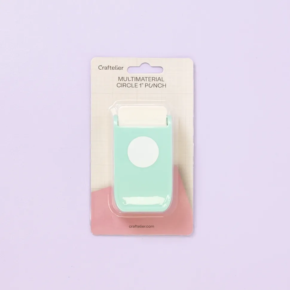 Perforadora multimaterial círculo 1" (2.54 cm) Craftelier
