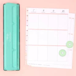 Perforadora Planners de Disco XL (compatible con Happy Planner) Craftelier