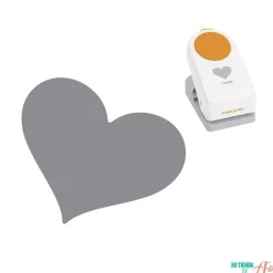 Perforadora Power Punch Corazón Large Fiskars