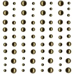 Perlas Autoadhesivas Oro Artemio