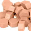 Perlas de Cera Hexagonales Para Sellos Rosa Claro Artemio 30gr