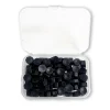 Perlas de lacre Negro Mate Wax and Seals Stamperia