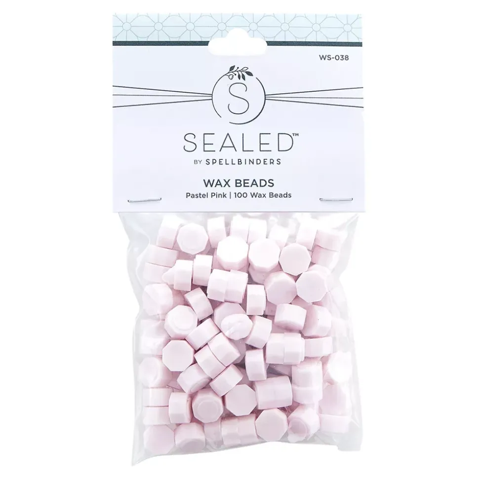 Perlas de lacre Pastel Pink Sealed Collection Spellbinders