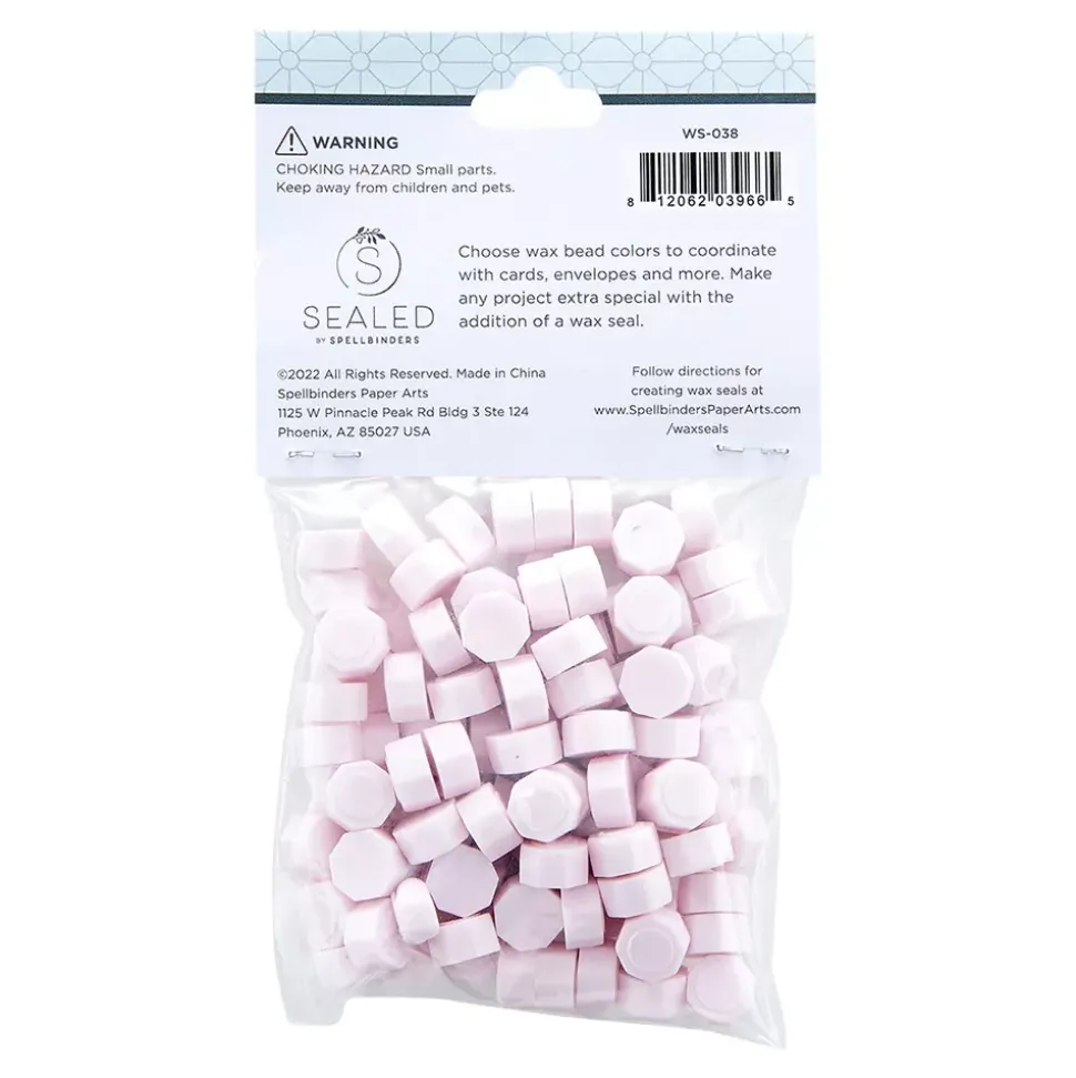 Perlas de lacre Pastel Pink Sealed Collection Spellbinders