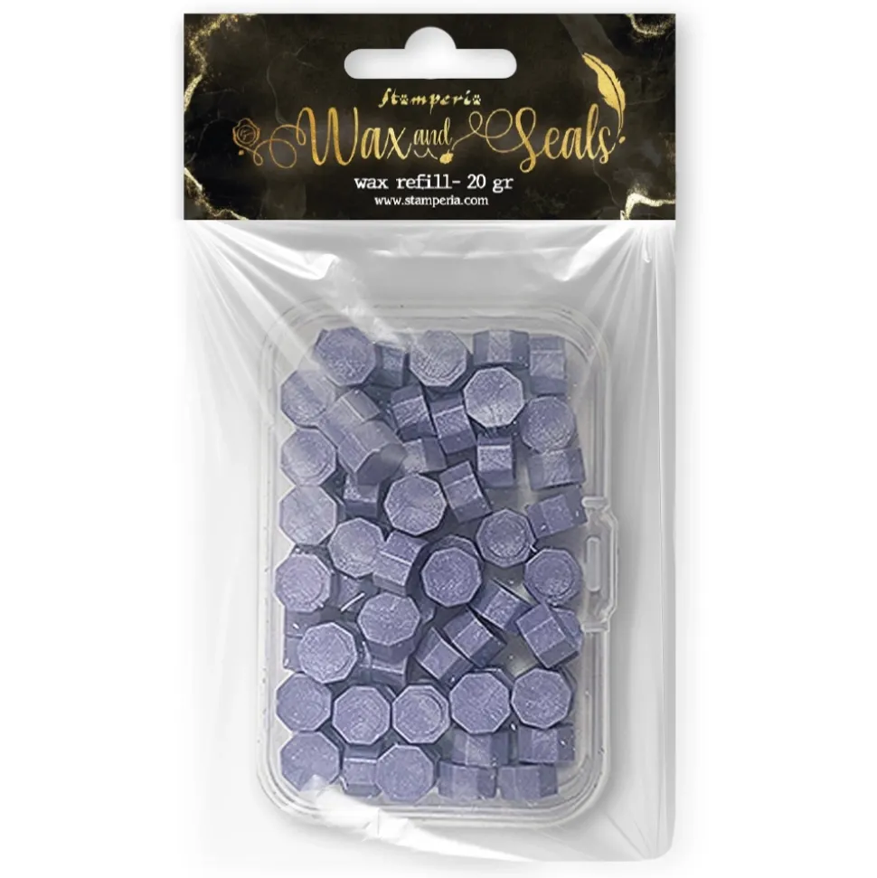Perlas de lacre Violeta Wax and Seals Stamperia
