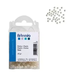 Perlas marfil 5mm, 11006093